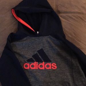 Boys L 14-16 adidas hooded sweatshirt